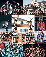 Logo TSV-FC Ball - Auftritt Showtanzgruppe
