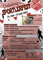 Logo Sportlerfest des FC Poppenberg am 24.6 und 25.6.2022