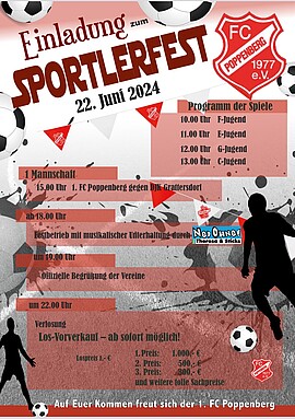 Banner Sportlerfest 