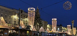Banner Fahrt zum Weihnachtsmarkt nach Linz: